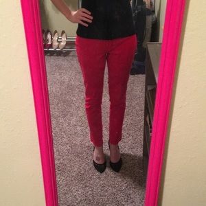 Candies brand super pretty red pants - flattering!